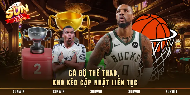 Cá thể thao tác, kho cập nhật liên tục