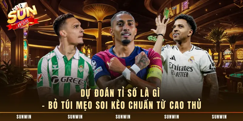 Dự Đoán Tỉ Số Là Gì - Bỏ Túi Mẹo Soi Kèo Chuẩn Từ Cao Thủ