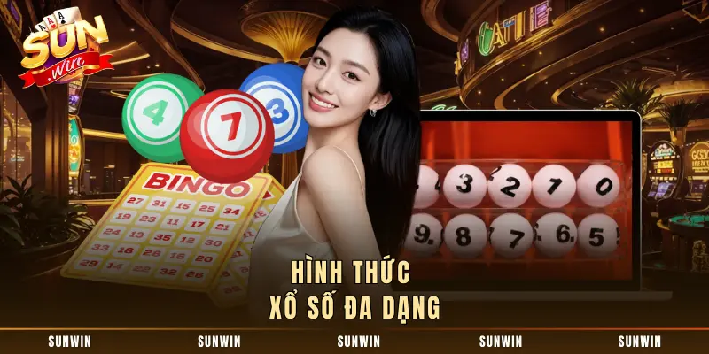 Hình thức xổ số đa dạng