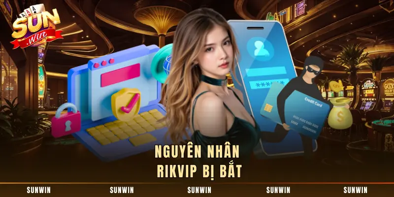Nguyên nhân rikvip bị bắt
