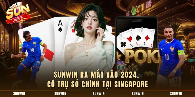 SUNWIN ra mắt vào năm 2024, có trụ sở chính tại Singapore